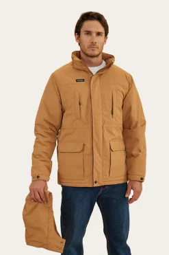 Outlet Ringers Western Momentum Mens Jacket - Tawny Brown