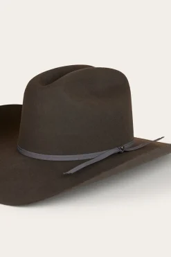 Ringers Western Monterrey Hat - Charcoal