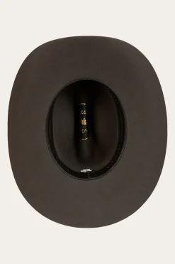 Ringers Western Monterrey Hat - Charcoal
