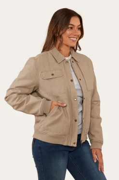 Best Ringers Western Mulgrave Womens Jacket - Camel