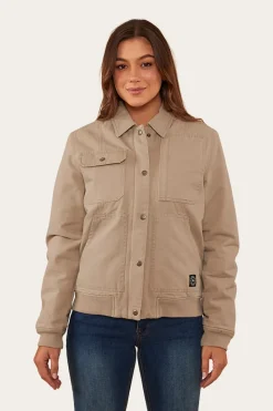 Best Ringers Western Mulgrave Womens Jacket - Camel