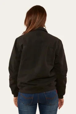 Best Ringers Western Mulgrave Womens Jacket - Washed Black