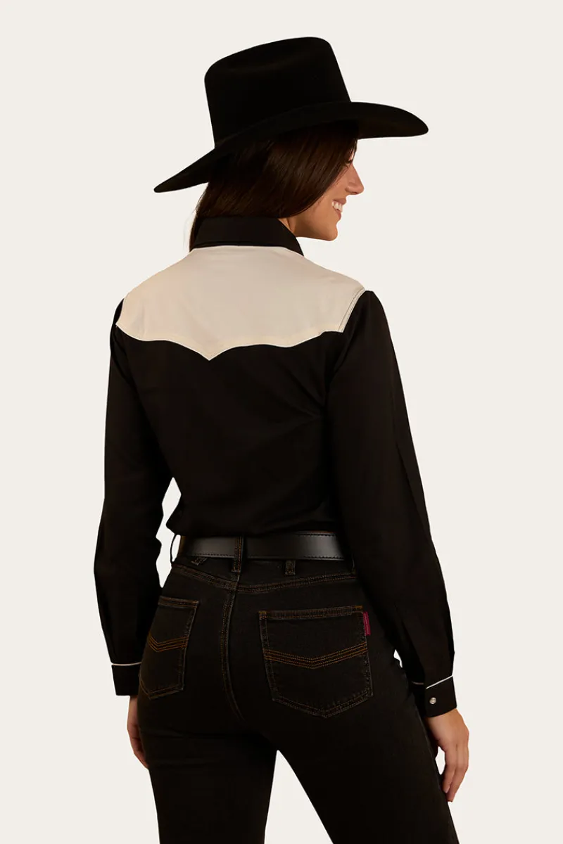 Outlet Ringers Western Musgraves Womens Western Shirt - Black