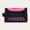 Hot Ringers Western Occy Toiletry Bag - Pink / Black