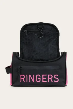 Hot Ringers Western Occy Toiletry Bag - Pink / Black