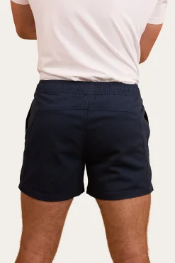 Discount Ringers Western Oliver Heavy Weight Ruggers - Dark Navy/Camel