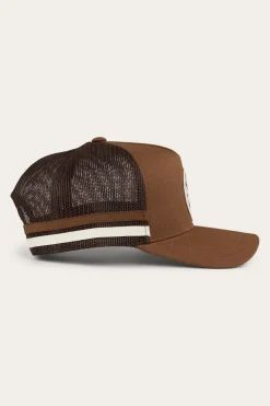 New Ringers Western Pendleton Trucker Cap - Chocolate