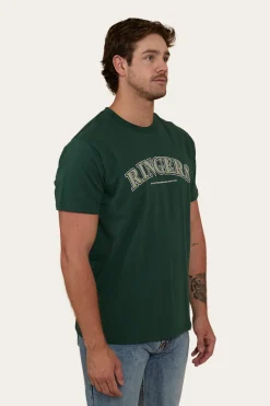 Clearance Ringers Western Princeton Mens Loose Fit T-Shirt - Pine