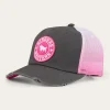 Discount Ringers Western Quinn Trucker Cap - Grey/Candy