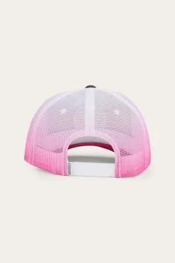 Discount Ringers Western Quinn Trucker Cap - Grey/Candy