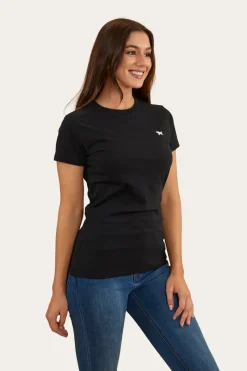 Ringers Western Reeves Womens Classic Fit T-Shirt - Black