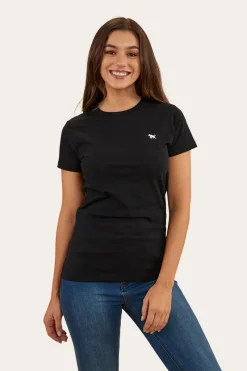 Ringers Western Reeves Womens Classic Fit T-Shirt - Black