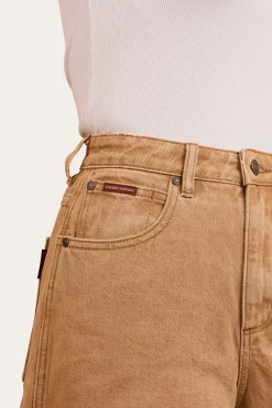 Discount Ringers Western Remy Womens Denim Short - Dark Sand