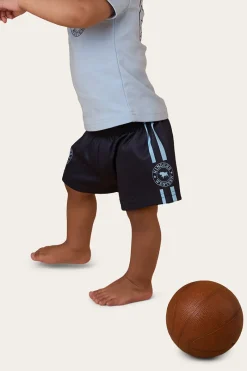 Outlet Ringers Western Ringers Babies Footy Short - Navy / Blue
