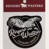 Ringers Western Ringers Eagle Sticker - Black
