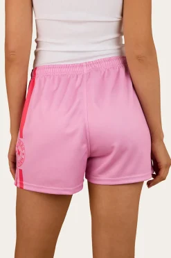 Sale Ringers Western Ringers Footy Short - Pastel Pink