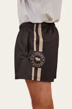 Ringers Western Ringers Footy Shorts - Black