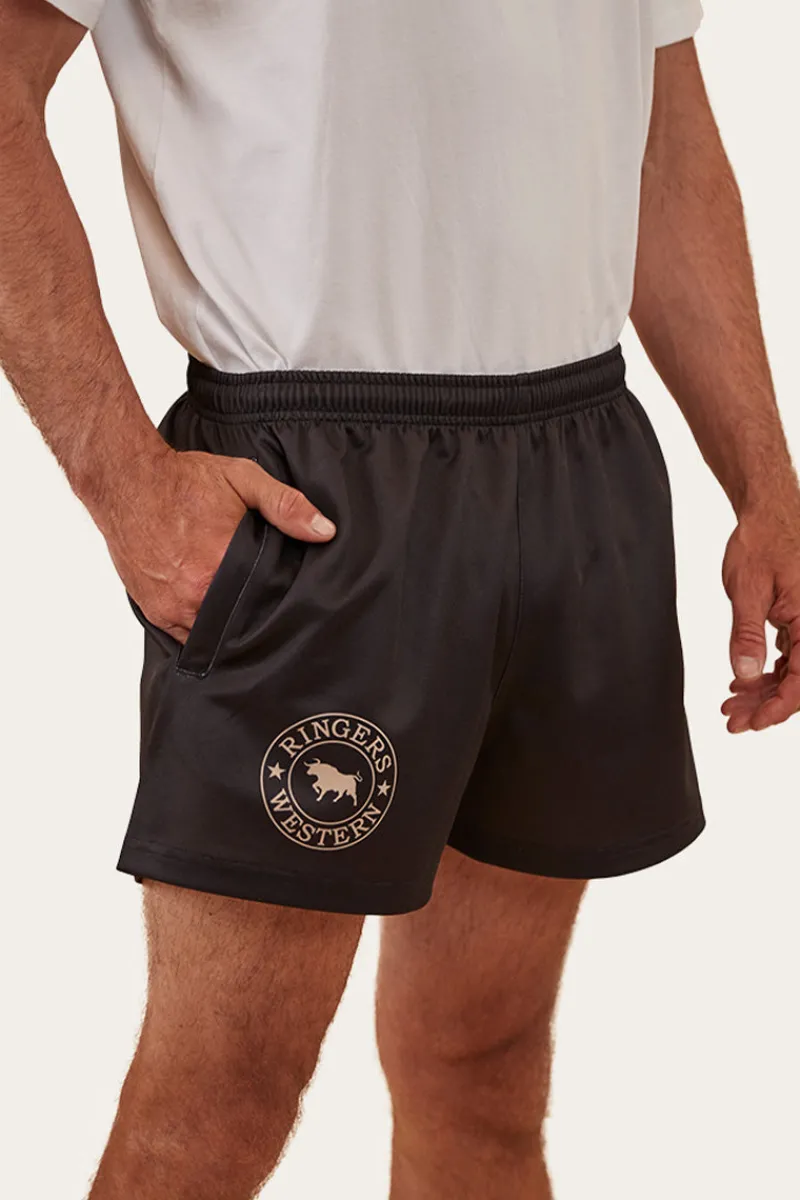 Ringers Western Ringers Footy Shorts - Black