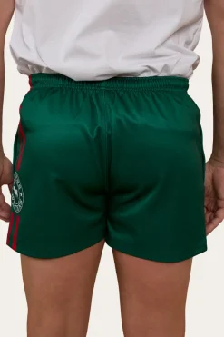 Hot Ringers Western Ringers Footy Shorts - Lake Green