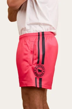 Sale Ringers Western Ringers Footy Shorts - Melon