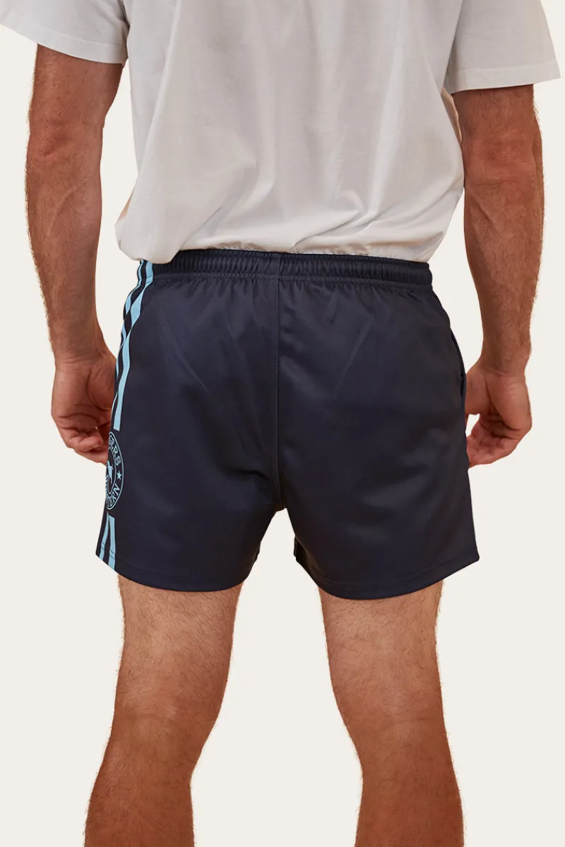 New Ringers Western Ringers Footy Shorts - Navy