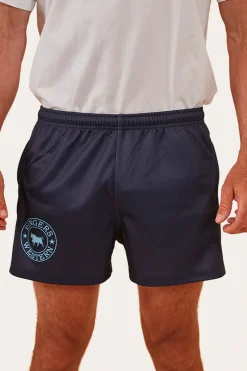 New Ringers Western Ringers Footy Shorts - Navy