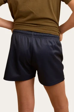 Hot Ringers Western Ringers Kids Footy Shorts - Navy