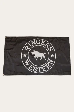 New Ringers Western Flag - Black/White