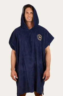 New Ringers Western Hooded Towel - Navy