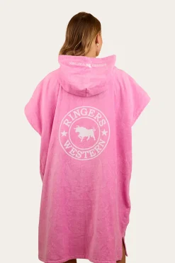 Outlet Ringers Western Hooded Towel - Pink