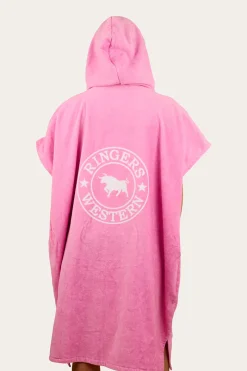 Outlet Ringers Western Hooded Towel - Pink