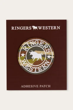 Discount Ringers Western Logo Patch - Camo/White