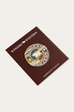 Discount Ringers Western Logo Patch - Camo/White
