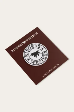 Outlet Ringers Western Logo Patch - White/Black