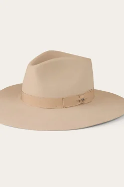 Sale Ringers Western Rivercrossing Felt Hat - Beige