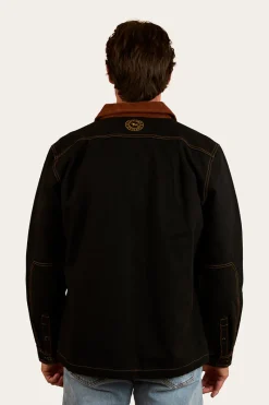 Clearance Ringers Western Riverglen Mens Overshirt - Washed Black