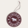 Outlet Ringers Western RW Air Freshener - Maroon