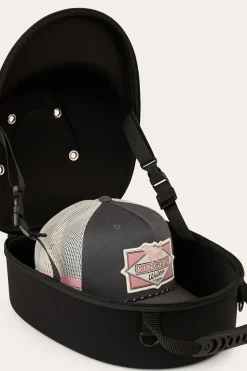 New Ringers Western RW Baseball Cap Case - Black