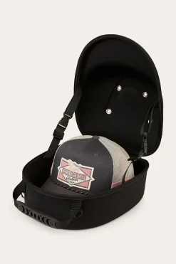 New Ringers Western RW Baseball Cap Case - Black