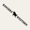 Clearance Ringers Western RW Small Die Cut Sticker