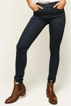Outlet Ringers Western Sammy Womens High Rise Skinny Leg Jeans - Indigo Blue