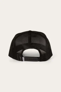 Hot Ringers Western Scotty Trucker Cap - Black