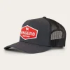 Discount Ringers Western Scotty Trucker Cap - Charcoal/Red