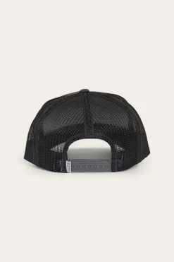 Discount Ringers Western Scotty Trucker Cap - Charcoal/Red
