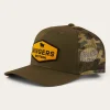 Clearance Ringers Western Scotty Trucker Cap - Military Green/Camo