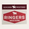 Clearance Ringers Western Servo Sticker - Red