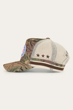 New Ringers Western Shooter Deep Fit Trucker Cap - Camo