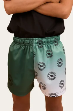 Ringers Western Signature Bull Kids Footy Short - Pine