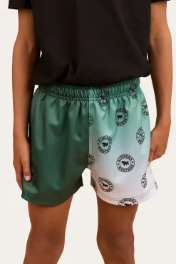 Ringers Western Signature Bull Kids Footy Short - Pine