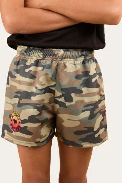 Online Ringers Western Signature Bull Kids Footy Short - Camo